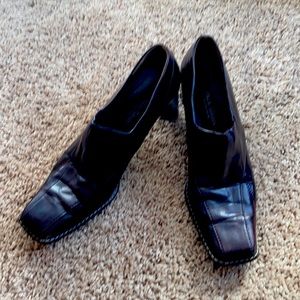 Paul Green chocolate leather shoe boot.